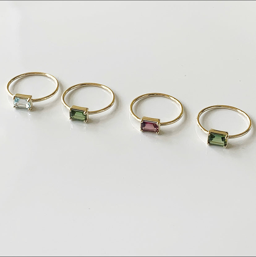 Daphne Ring - Pink Tourmaline