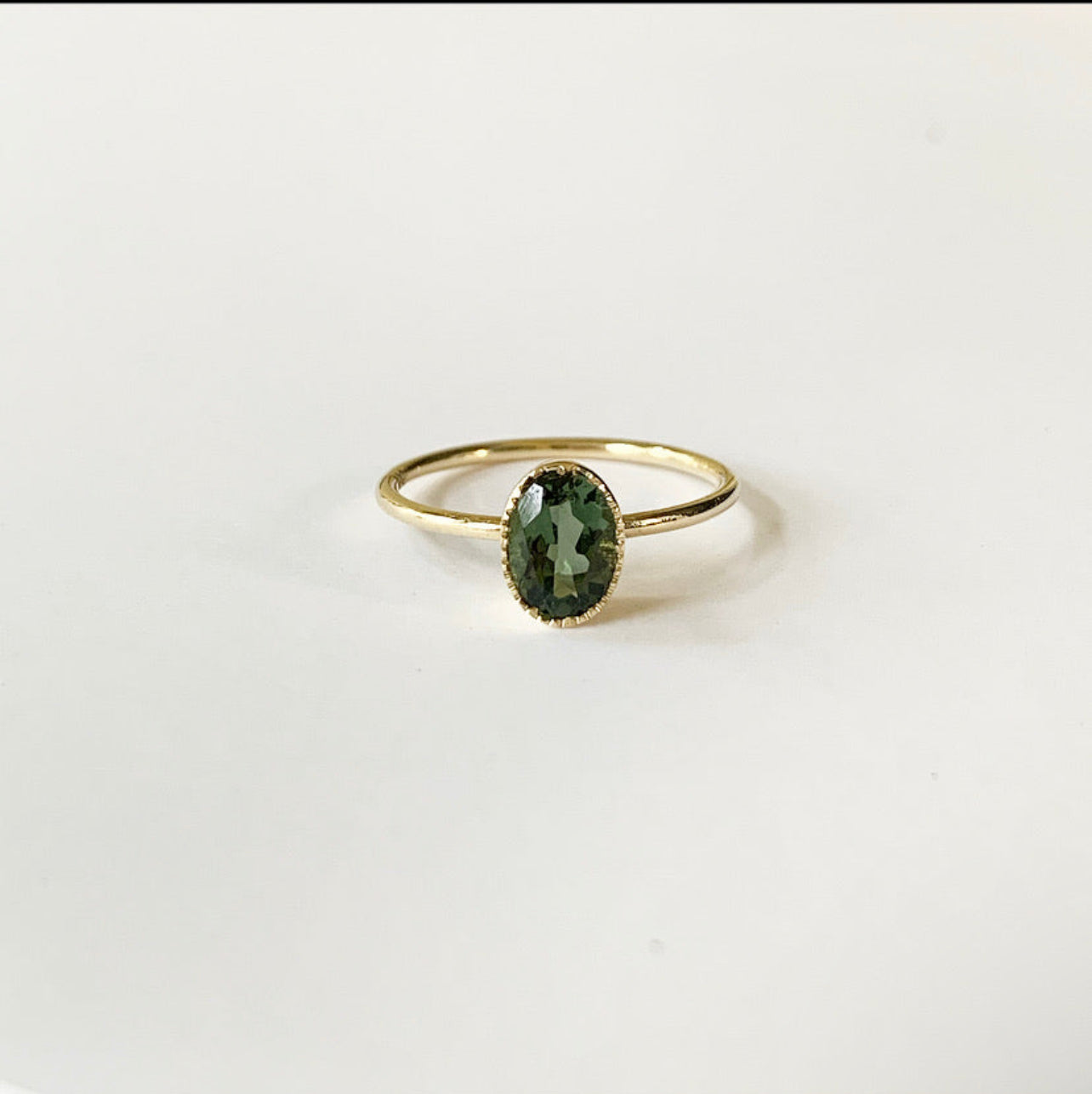 Irene Ring - Green Tourmaline