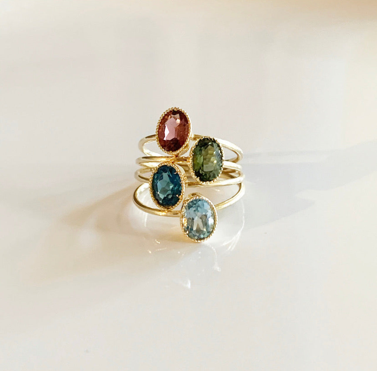 Irene Ring - Green Tourmaline