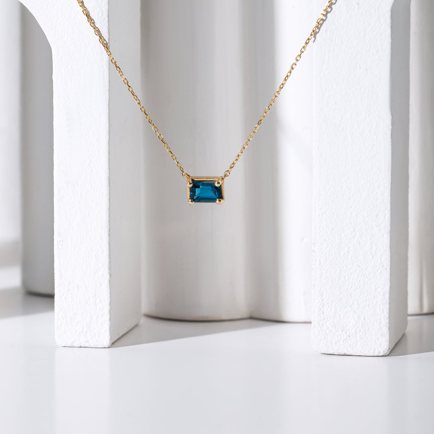 Daphne Necklace - London Blue