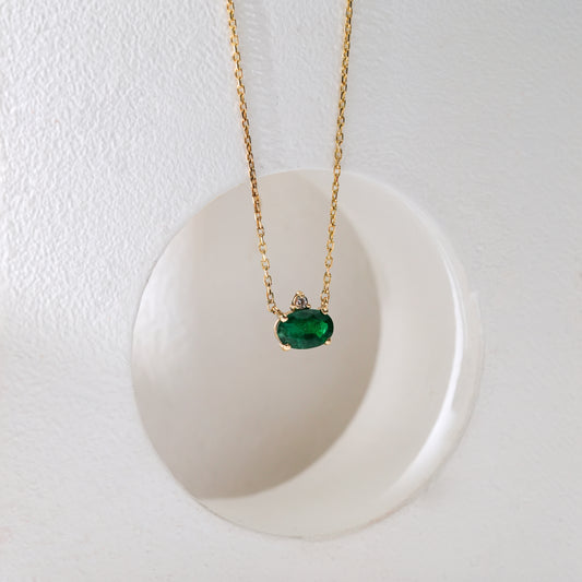 Sonia Necklace - Emerald