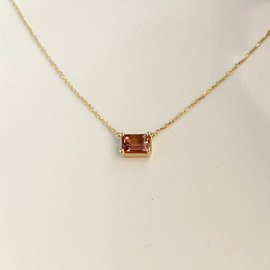 Daphne Necklace - Pink Tourmaline